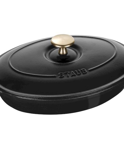 STAUB オーバル ホットプレート ブラック ストウブ ｜ツヴィリング
