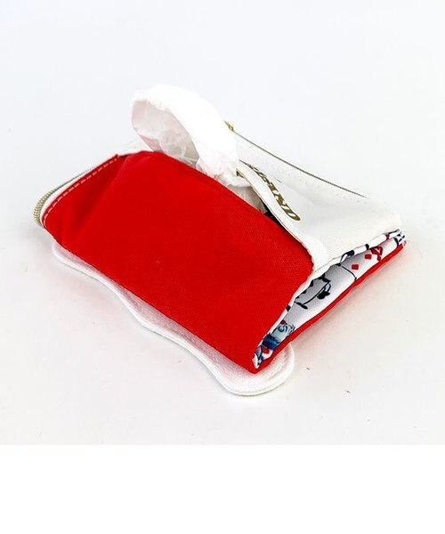ディズニー 不思議の国のアリス トランプ兵ハート 折りたたみポーチ