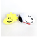 スヌーピーPEANUTS スヌーピー&ウッドストック シートベルトストッパー    
