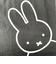 ミッフィー miffy 巾着トートバッグ(ブラック)