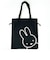 ミッフィー miffy 巾着トートバッグ(ブラック)