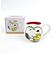 PEANUTS スヌーピー snoopy face mug スヌーピー&ウッドストック マグ マグカップ 食器 キッチン レッド 
