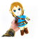 ゼルダの伝説 リンク ゼルダの伝説 ぬいぐるみS ZP01 ブレスオブザワイルド ベビー ゲーム グッズ 