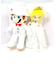 スーパーマリオオデッセイ マリオ&ピーチ姫 ウエディングスタイル ぬいぐるみ 結婚祝い ホワイト グッズ 