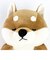 リラワーク ねむねむアニマルズ 背中ツボ押しクッション コタロウ マッサージ ぬいぐるみ クッション 