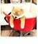 リラワーク ねむねむアニマルズ 背中ツボ押しクッション コタロウ マッサージ ぬいぐるみ クッション 