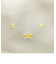 miffy ミッフィー ミニ舟形ポーチ GY モノクロお顔ミッフィー 小物入れ ミニポーチ グッズ グレー  (MCOR)