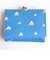 ピクサー トイストーリー Disney コンパクト財布 雲柄 コンパクト 財布 コインケース 小銭入れ ブルー グッズ  (MCOR)