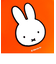 ミッフィー ポチ ミッフィー フェイス 小物入れ コスメ入れ 化粧ポーチ ORANGE 