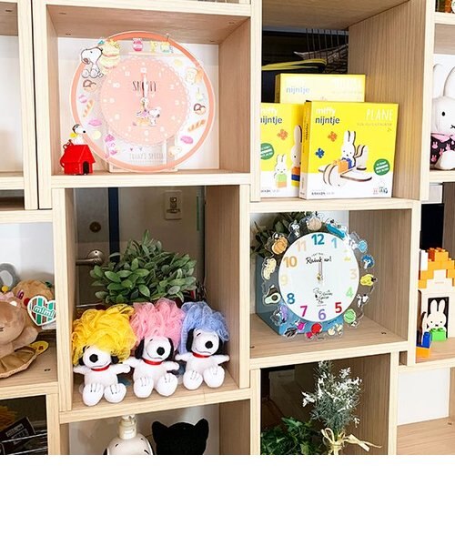 PEANUTS スヌーピー アクリル壁掛け時計 ヤサイ 時計 インテリア