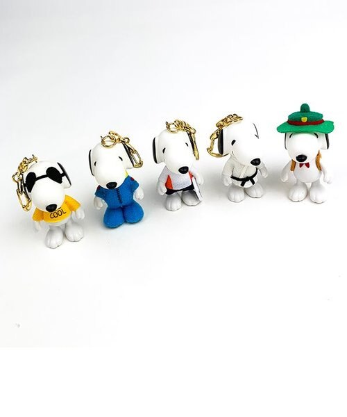 genten PEANUT スヌーピー ダンス レザー チャーム
