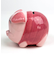 Disney ピグレット 貯金箱S ピグレット ディズニー クマのプーさん バンク  ピンク グッズ 