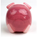 Disney ピグレット 貯金箱S ピグレット ディズニー クマのプーさん バンク  ピンク グッズ 