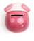 Disney ピグレット 貯金箱S ピグレット ディズニー クマのプーさん バンク  ピンク グッズ 