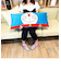 ドラえもん フェイスロング 枕 ピロー 寝具 クッション 青