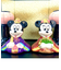 ディズニー ミッキー＆ミニー 磁器ミニ雛 雛人形  18×12×13(cm)