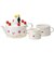 ハッピーウエディング ティーフォーツー （2人用ティーセット/ポット・カップ・茶こし） おもしろ食器 キッチン用品