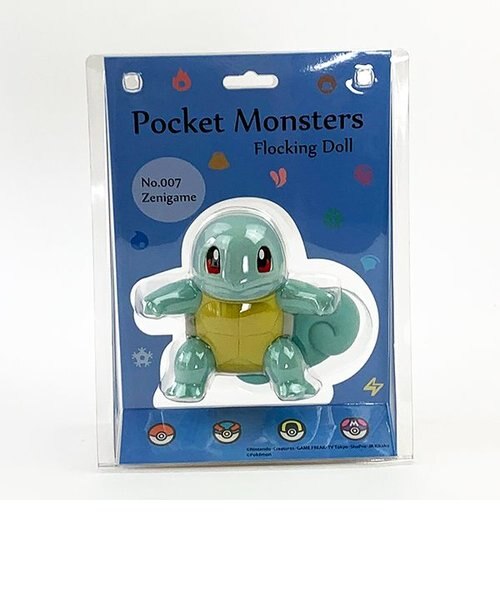 フロッキングドール ポケットモンスター ピカチュウ　ゼニガメ　フィギュア 162183202_o2.jpg?