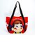 ペコちゃん バルーントート バッグ 旅行 学校 赤