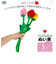 ぬいぐるみ花束キット 薔薇 ローズ ぬいぐるみ L3本セット ランダムカラー(有料ラッピング）