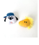 スヌーピー ウッドストック ぬいバッチ バッチ イエロー