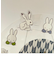 ミッフィー Miffy 掛け時計 Miffy×鳥獣戯画 クロック インテリア クリア