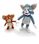トム＆ジェリー ジェリー ポーズぬいぐるみ アクションフィギュア