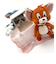 トム＆ジェリー ジェリー ポーズぬいぐるみ アクションフィギュア