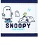 スヌーピー マルチポーチ ネイビー おばけ PC機器 文具 収納 小物 ガジェット ケース