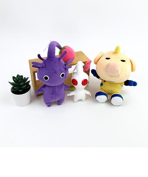 ピクミン 白ピクミン ヌイグルミ マスコット インテリア キッズ