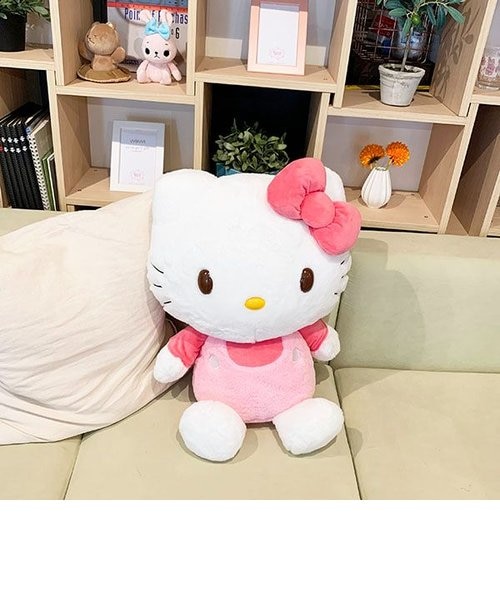 【新品タグ付き】サンリオ ハローキティ ぬいぐるみ 2L sanrio ハローキティ ぬいぐるみ2L（ふわしゃかきっず