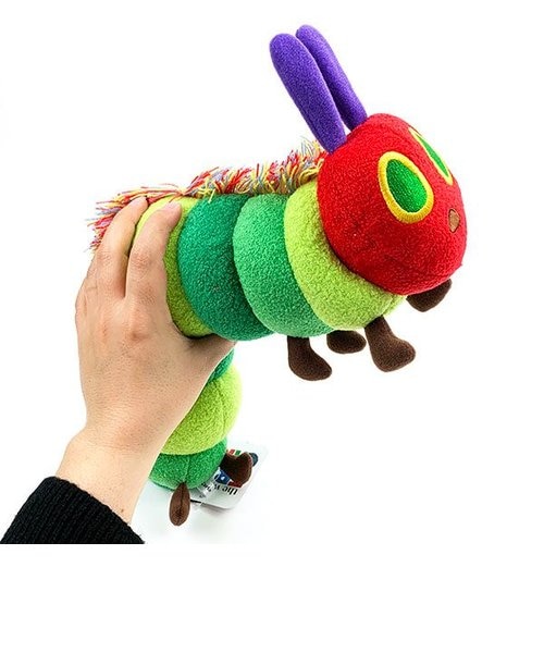 はらぺこあおむし ぬいぐるみ L 約34cm エリックカール 絵本 アート