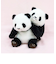 吉徳 パンダ じゃれパンダ ぬいぐるみ 双子