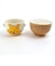 ディズニー くまのプーさん 汁椀茶碗セット 水彩タッチ 食器 お茶碗 お椀 イエロー