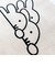 ミッフィー miffy 刺繍A4トート 刺繍ミッフィー3人 トートバッグ アイボリーおでかけ