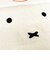 ミッフィー miffy 刺繍マルシェバッグ さがら刺繍 フェイス かばん エコバッグ 買い物 アイボリー