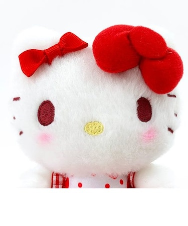 サンリオ ハローキティ いちごドレス マスコット ぬいぐるみ キティ 
