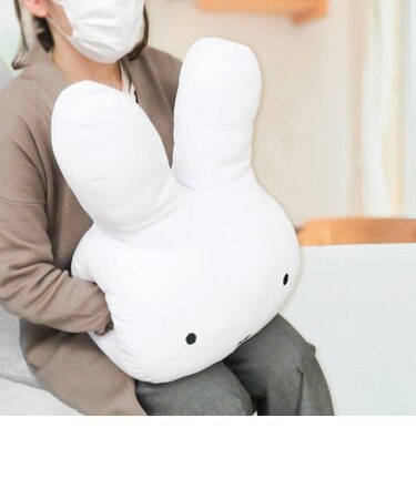 ミッフィー ハグミークッション WH MIFFY ホワイト ぬいぐるみ 抱き枕 