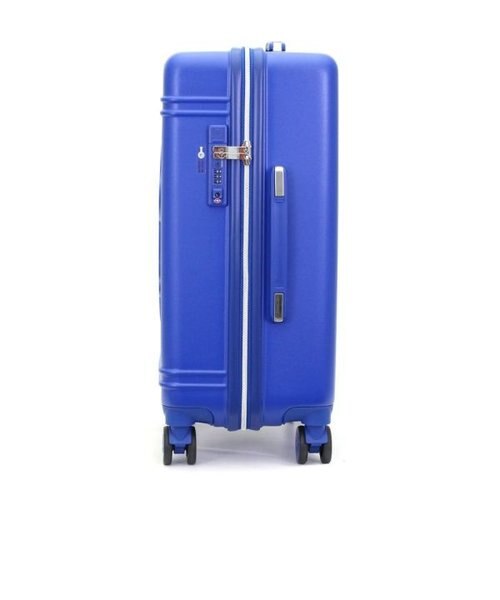 ディズニー ドナルドダック スーツケース フェイス M キャリー ブルー