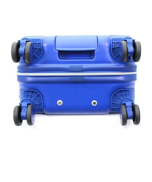 ディズニー ドナルドダック スーツケース フェイス S キャリー ブルー
