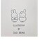 ミッフィー miffy ハーフ財布/GY　miffy 財布 　 　 　