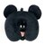 ディズニー ミッキー ディズニー フード付き低反発枕 ミッキーマウス ブラック ネックピロー