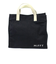 ミッフィー miffy フェイス 2Way トートバッグ ショルダー ブラック Mサイズ