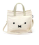 ミッフィー miffy フェイス 2Way トートバッグ ショルダー ナチュラル Mサイズ