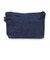 ミッフィー miffy 帆布ポーチ M フェイス 小物入れ デニムブルー