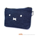 ミッフィー miffy 帆布ポーチ M フェイス 小物入れ デニムブルー