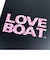LOVE BOAT ロゴミラーBLACK×PINK LEOPARD ラブボート ラブボ 鏡 メイク