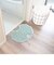 メリージェラート 貝 インテリアマット　「シェル」 トイレマット ミント 　 　