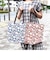 水森亜土 和柄シリーズ 手提げトート 青 トートバッグ おでかけ 亜土ちゃん