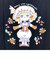 水森亜土 キッズTシャツ ハナ ブラック 100cm 亜土ちゃん